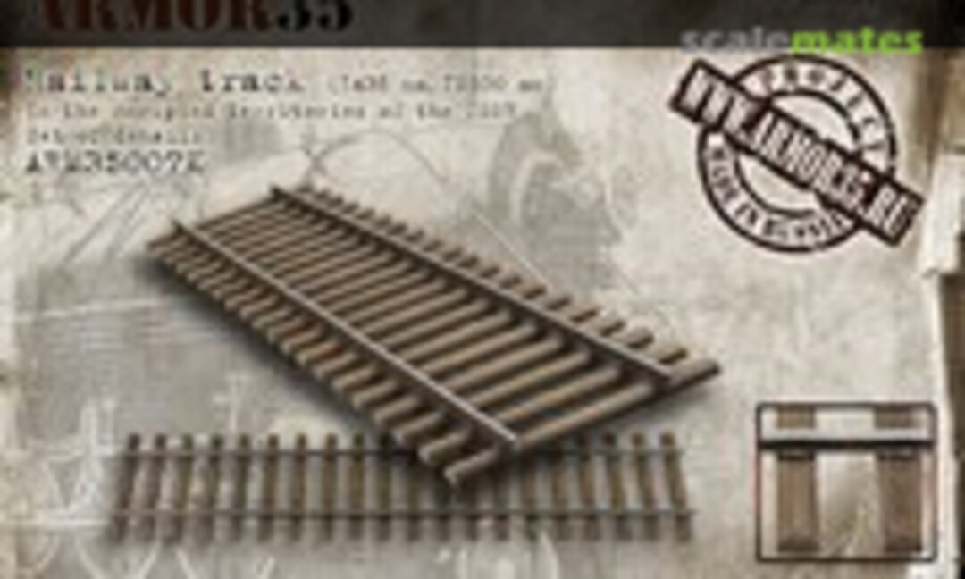 Railway Track (1435mm,12500mm) (Armor35 ARM35007K)