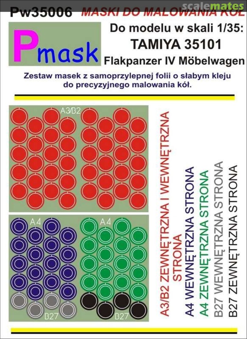 Boxart Flakpanzer IV Möbelwagen PW35006 Pmask