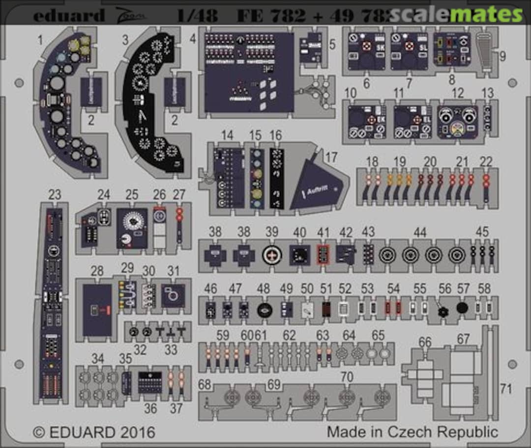 Boxart Ju 88A-4 interior 49782 Eduard