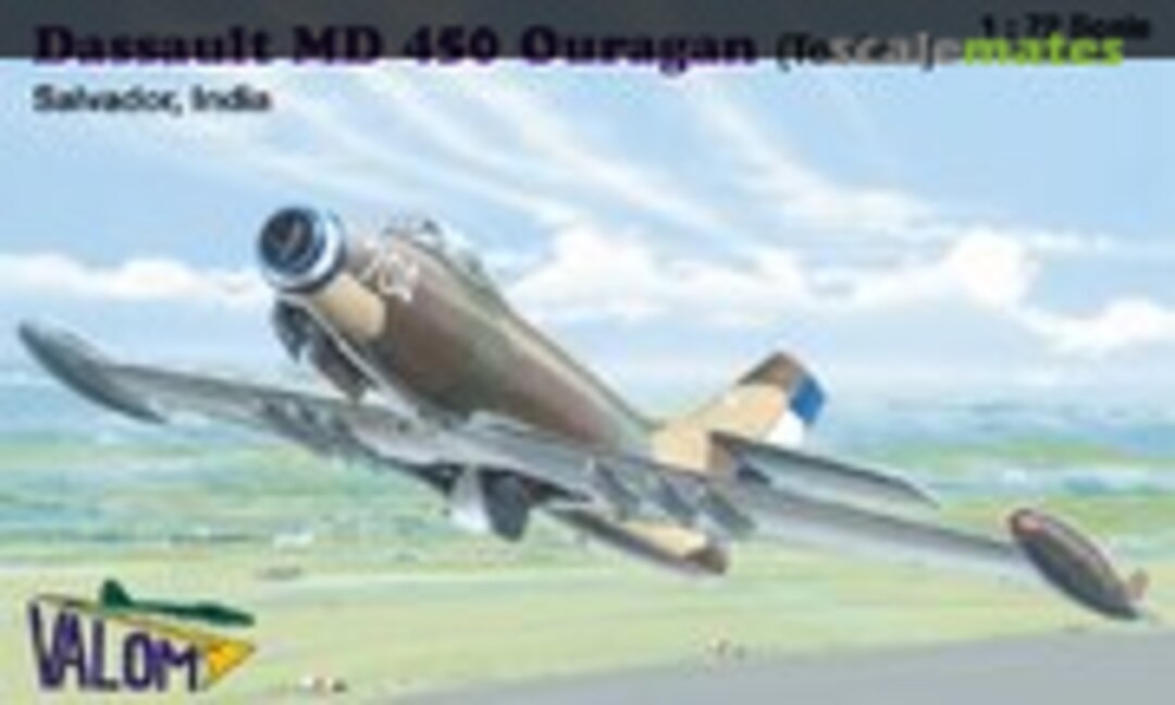 1:72 Dassault MD 450 Ouragan (Valom 72068)