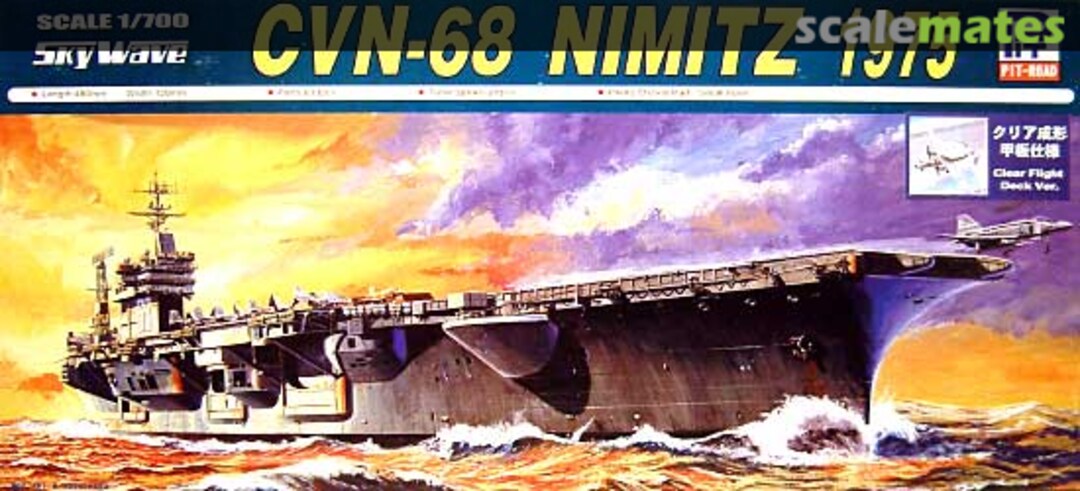 Boxart CVN-68 Nimitz 1975 M30C Pit-Road