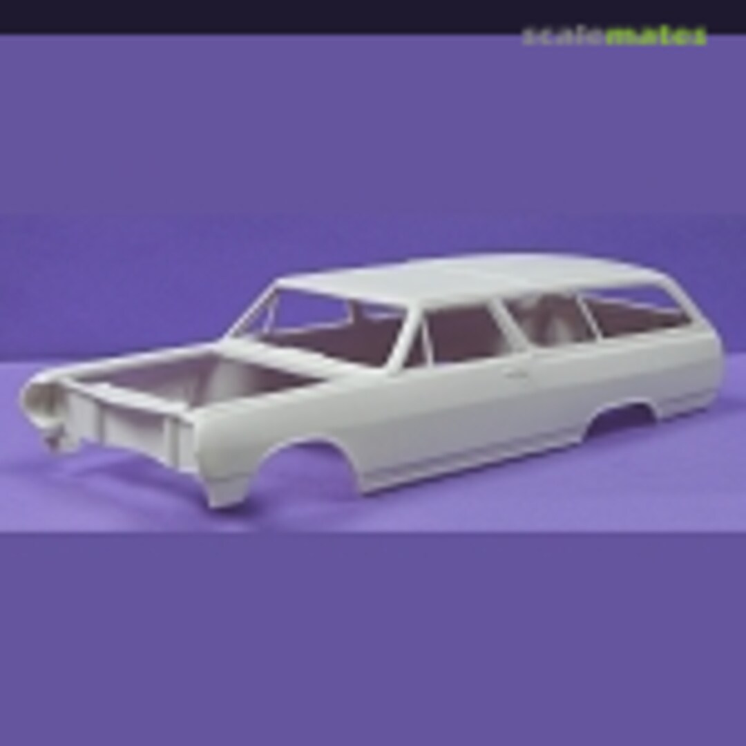 Boxart 1965 Chevrolet Chevelle 300 2-Door Wagon Body & Interior (for AMT) NB70 Jimmy Flintstone