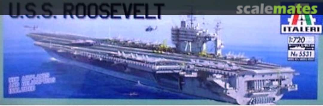 Boxart U.S.S. ROOSEVELT 5531 Italeri