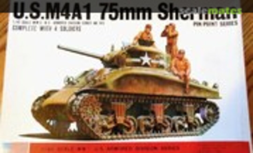 1:48 U.S. M4A1 75mm Sherman (Bandai 8282)