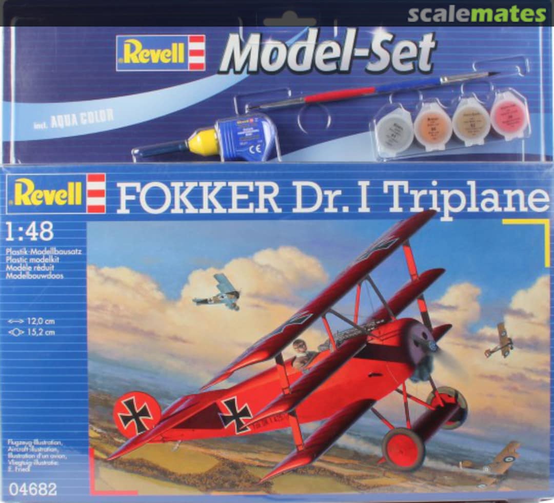 Boxart Fokker Dr. I Triplane 64682 Revell