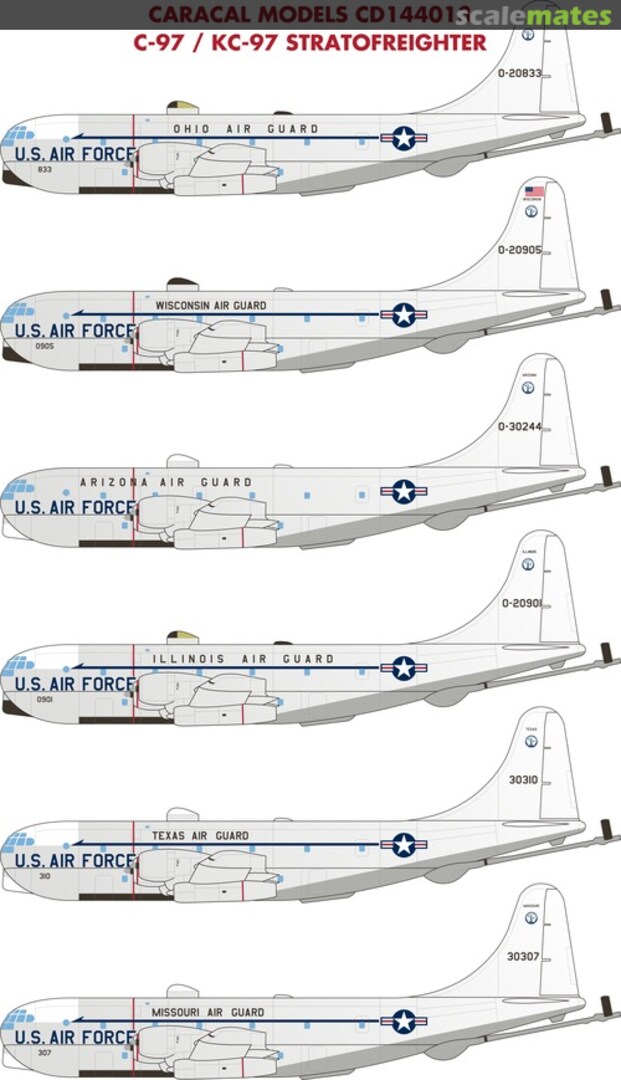 Boxart C-97/KC-97 Stratofreighter CD144013 Caracal Models