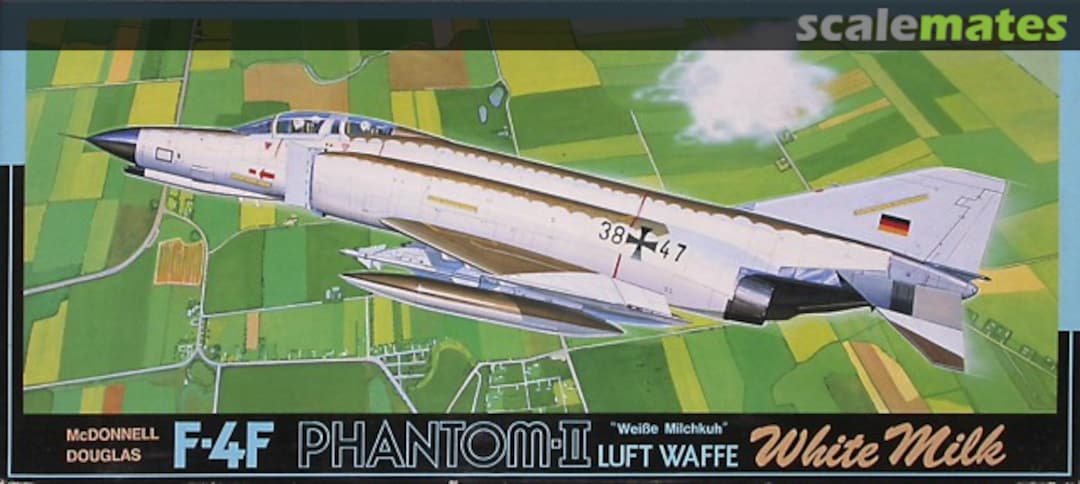 Boxart McDonnell Douglas F-4F Phantom-II Luft Waffe White Milk 7A-G7 Fujimi