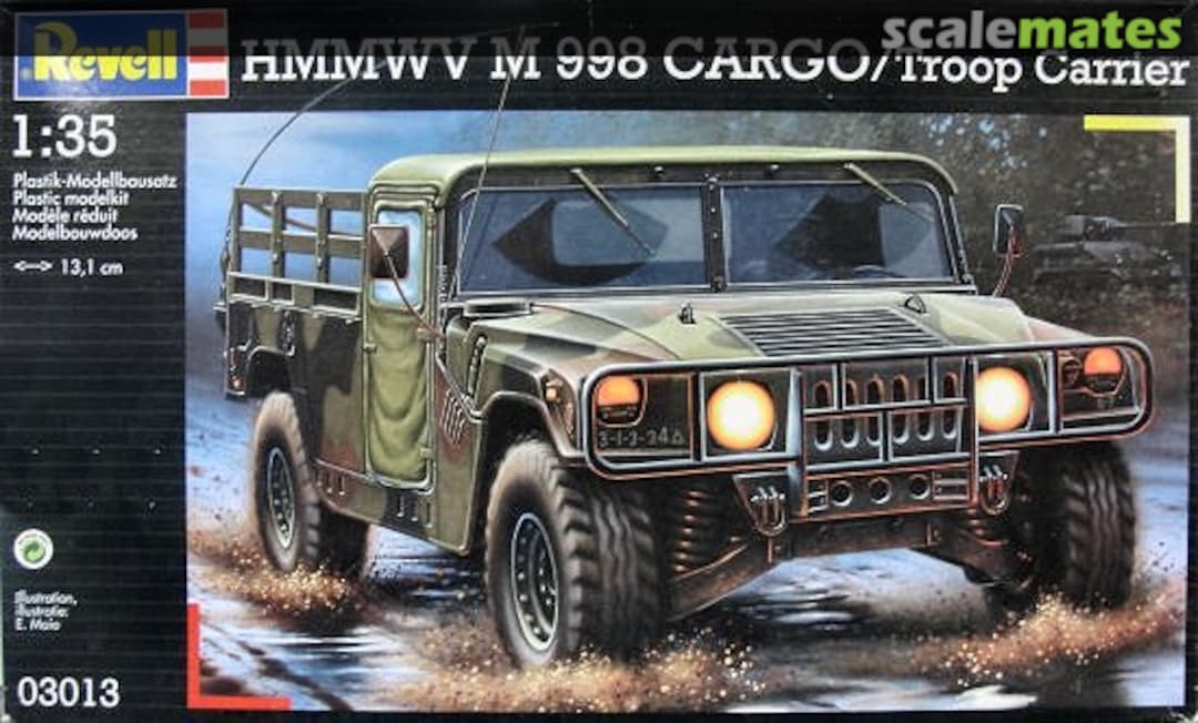 Boxart HMMWV M 998 03013 Revell