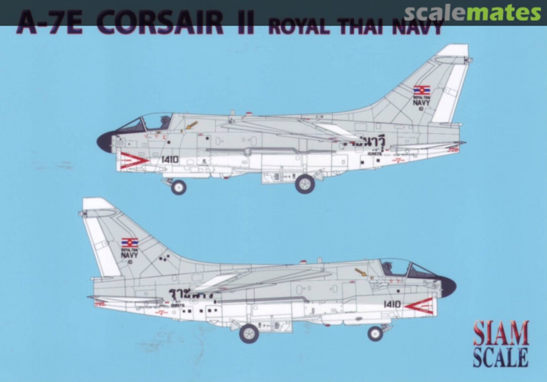 Boxart A-7E Corsair II 72026 Siam Scale