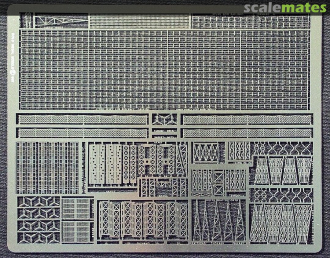 Boxart IJN Aircraft Carrier Photo Etch Set GMM-500-4 Gold Medal Models