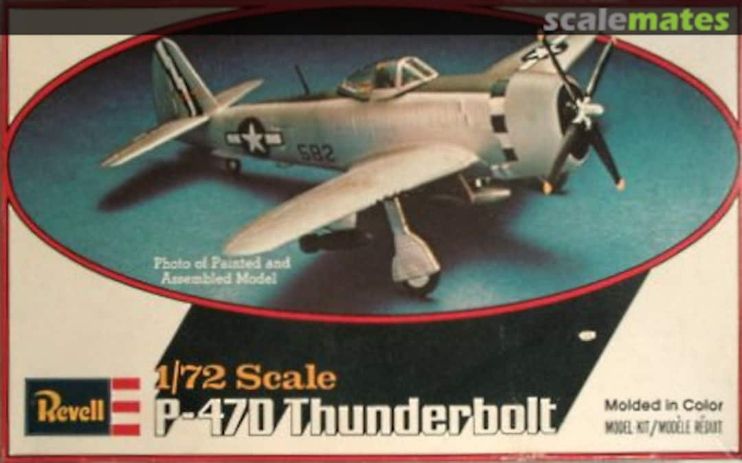 Boxart P-47D Thunderbolt H-48 Revell