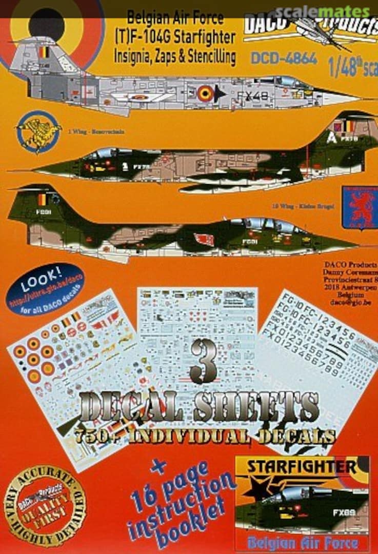 Boxart (T)F-104G Starfighter DCD4864 Daco Products