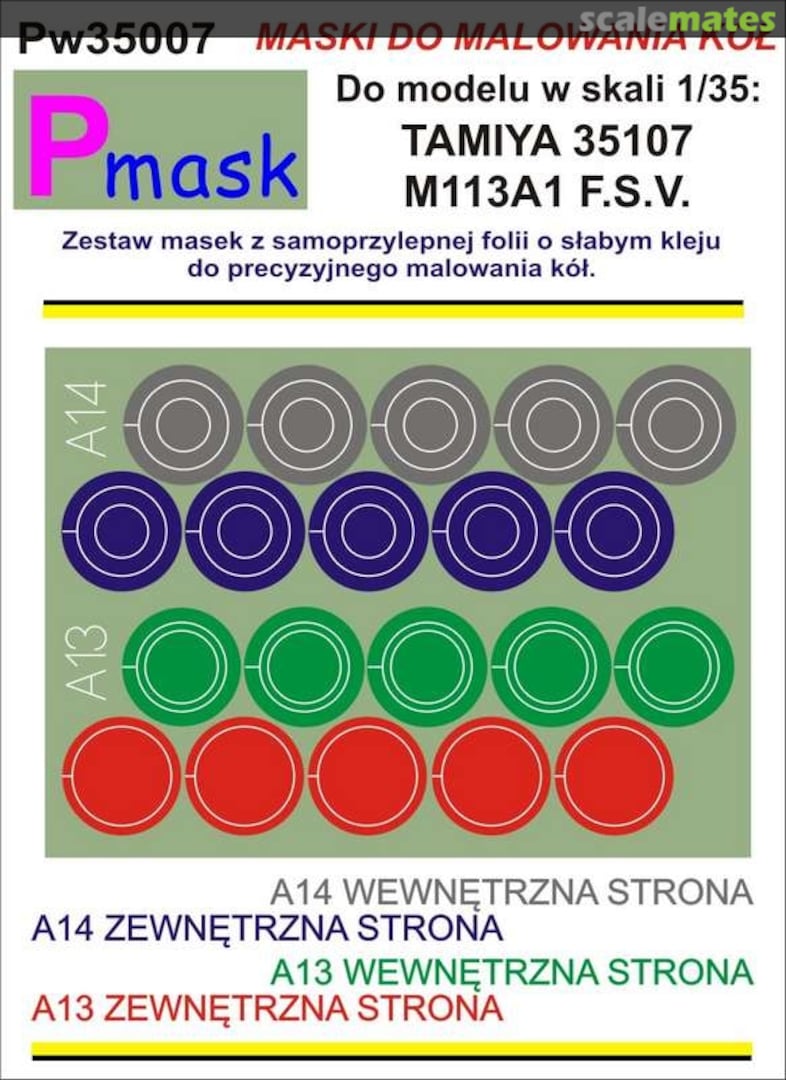 Boxart M113A1 F.S.V. PW35007 Pmask