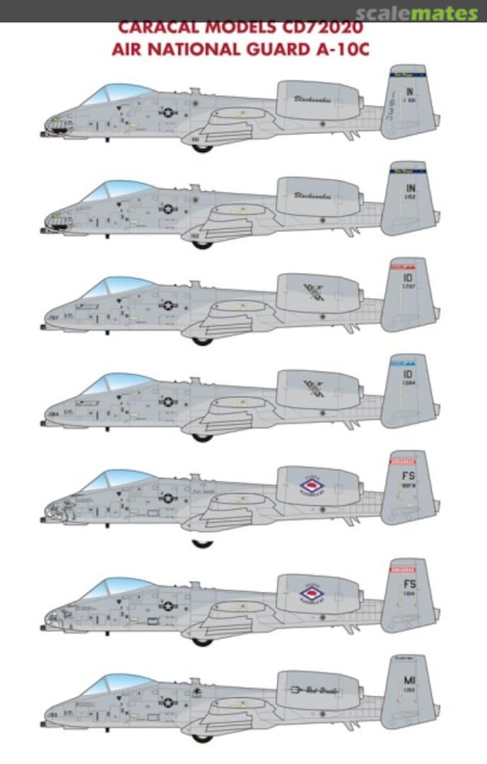 Boxart A-10C CD72020 Caracal Models