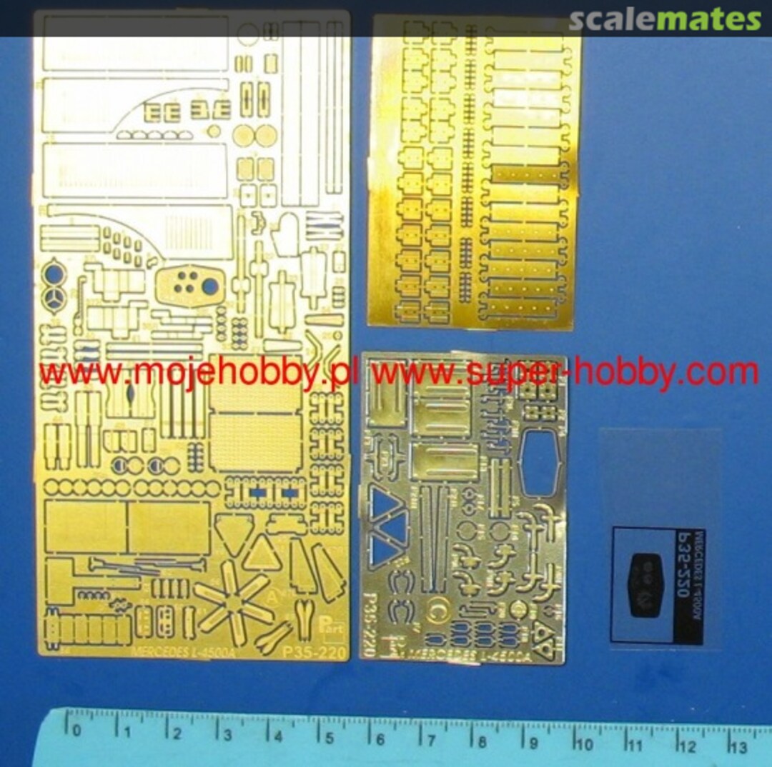 Boxart Mercedes L4500A Maultier Zvezda P35-239 Part