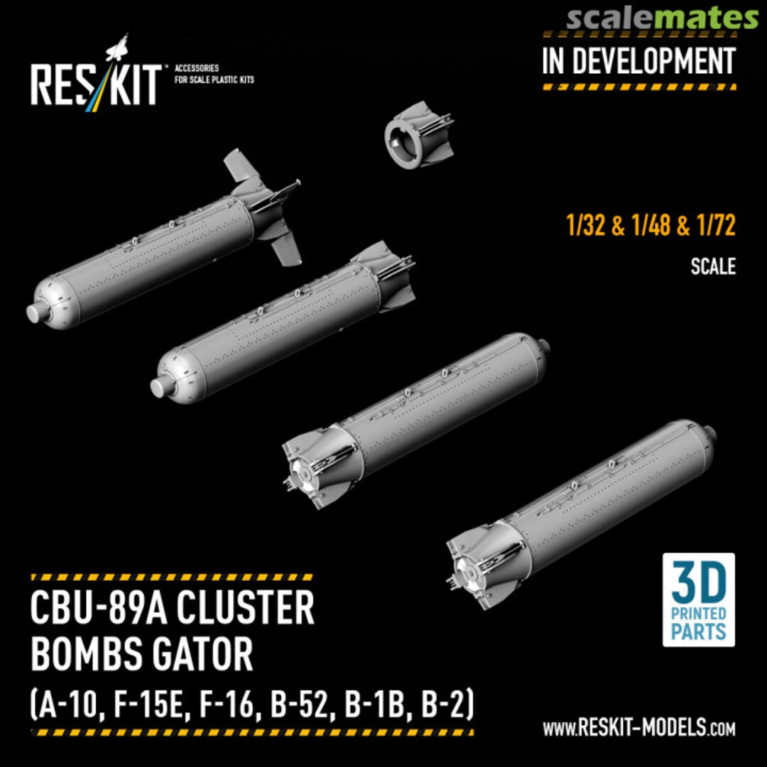 Boxart CBU-89A Cluster Bombs GATOR  TBA ResKit