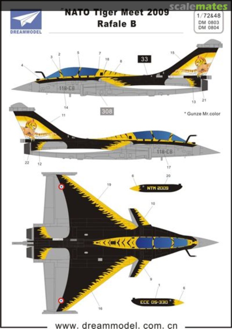 Boxart Rafale B DM 0803 DreamModel