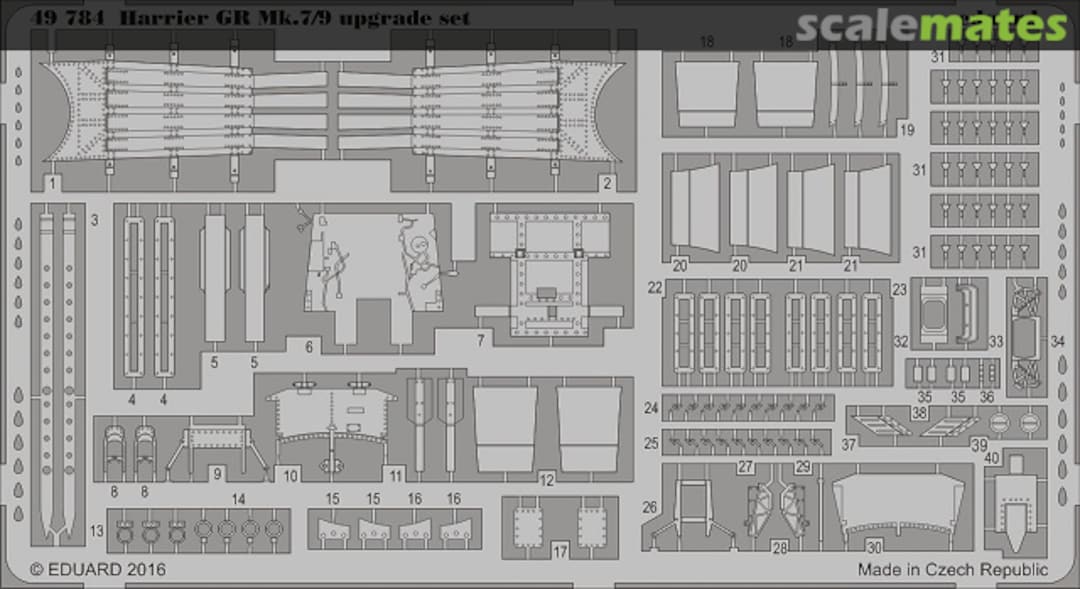 Boxart Harrier GR Mk.7/9 - Upgrade Set 49784 Eduard