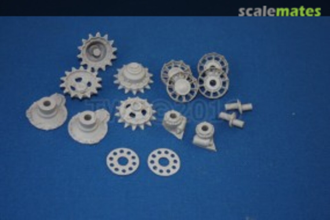 Boxart T-55/62 Drive Sprocket & Idler set RMSh TWS355051 Tank Workshop