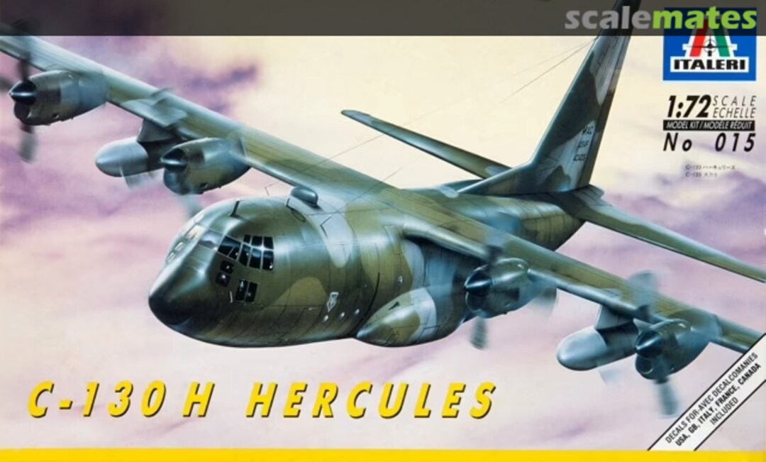 Boxart C-130H Hercules 015 Italeri