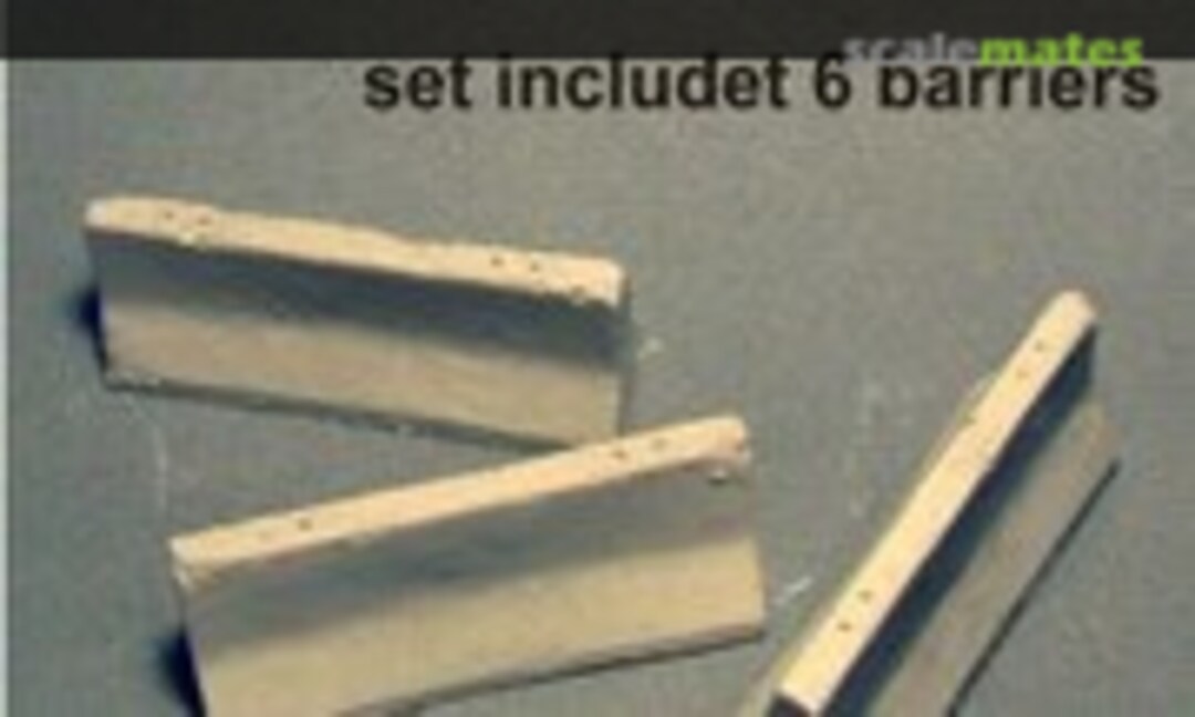 Concrete barrier (6 pcs) (DANmodels DM35403)