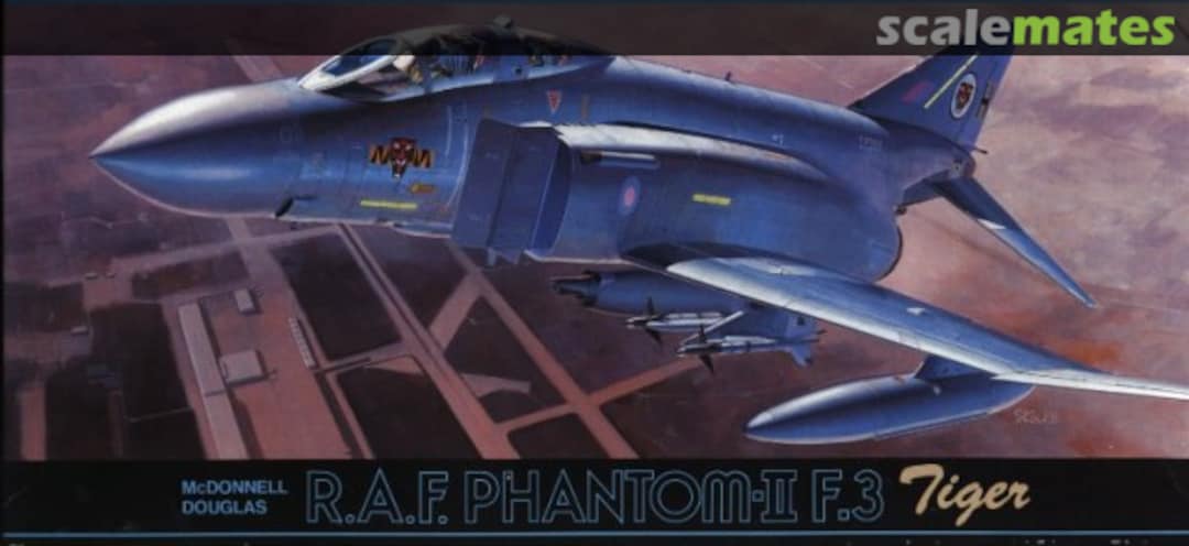 Boxart McDonnell Douglas R.A.F. Phantom-II F.3 Tiger G-17 Fujimi