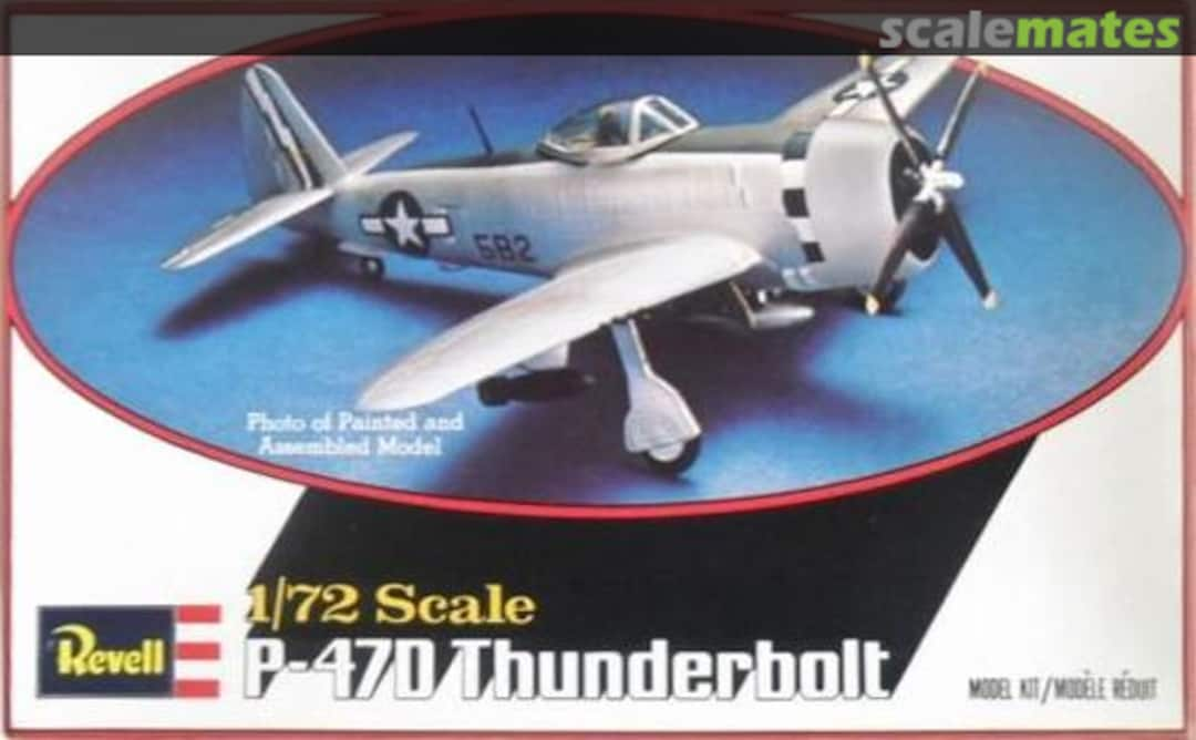 Boxart P-47D Thunderbolt 4158 Revell