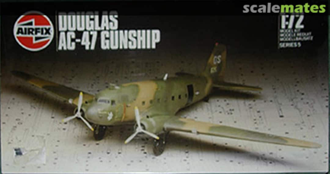 Boxart Douglas AC-47 Gunship 9 04016 Airfix