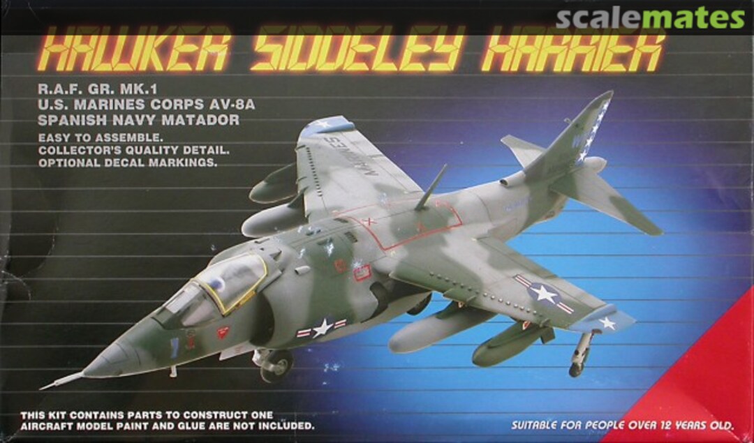 Boxart Hawker Siddeley Harrier KM-7 Kiddyland