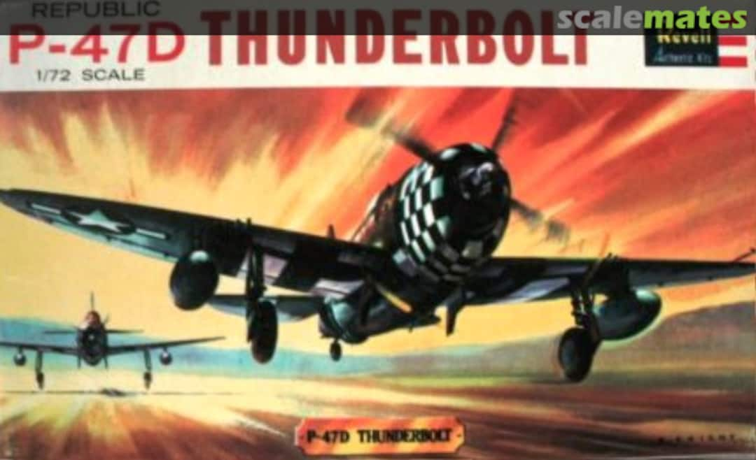 Boxart Republic P-47D Thunderbolt H-613-50 Revell