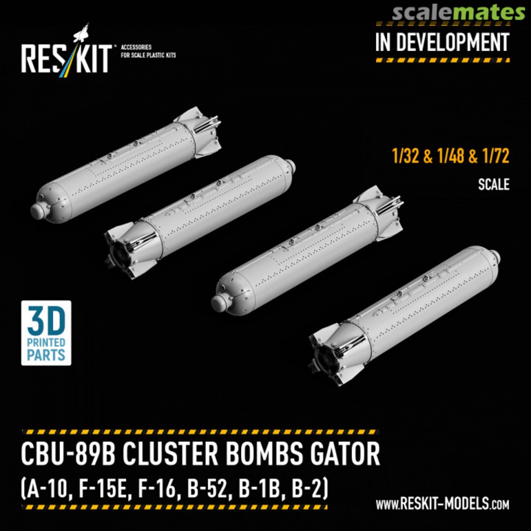 Boxart CBU-89B Cluster Bombs GATOR  TBA ResKit