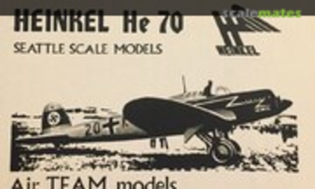 1:72 Heinkel He 70 (Air Team Models 72-01)