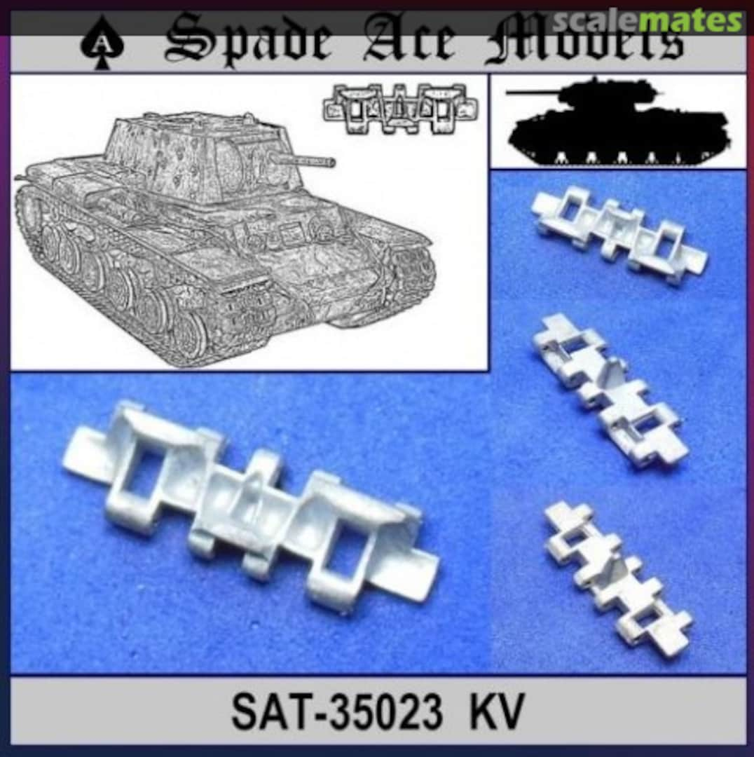 Boxart Metal Track Russian KV-1/KV-2 SAT-35023 Spade Ace Models