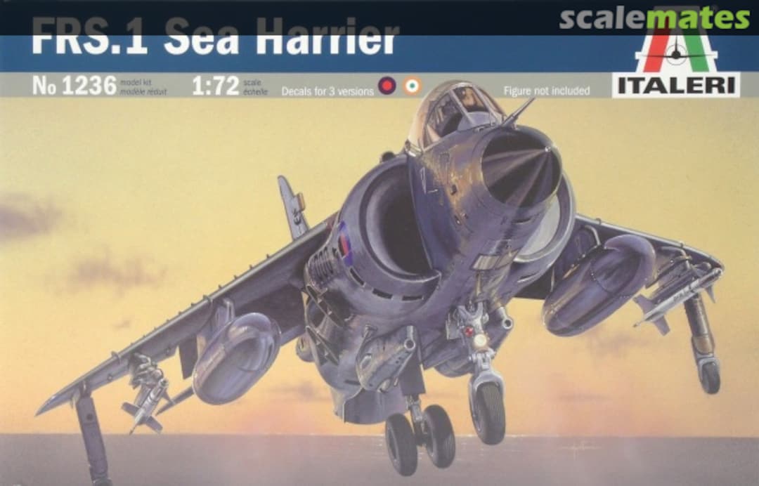 Boxart FRS.1 Sea Harrier 1236 Italeri