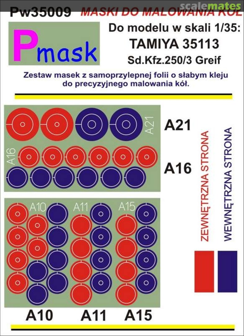 Boxart Sd.Kfz.250/3 Greif PW35009 Pmask