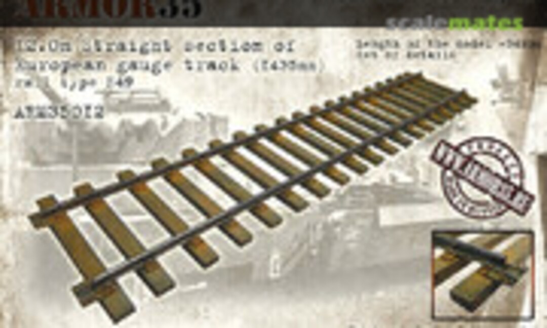 Railway Track S49 (1435mm) (Armor35 ARM35012)