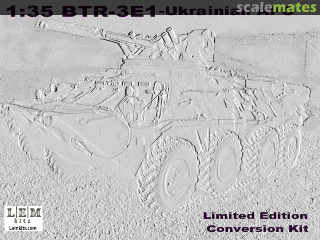 Boxart BTR-3 E1 Ukrainian Armored Personnel Carrier  LEM Kits