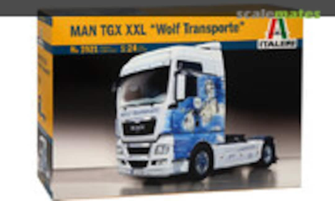 1:24 MAN TGX XXL &quot;Wolf Transporte&quot; (Italeri 3921)