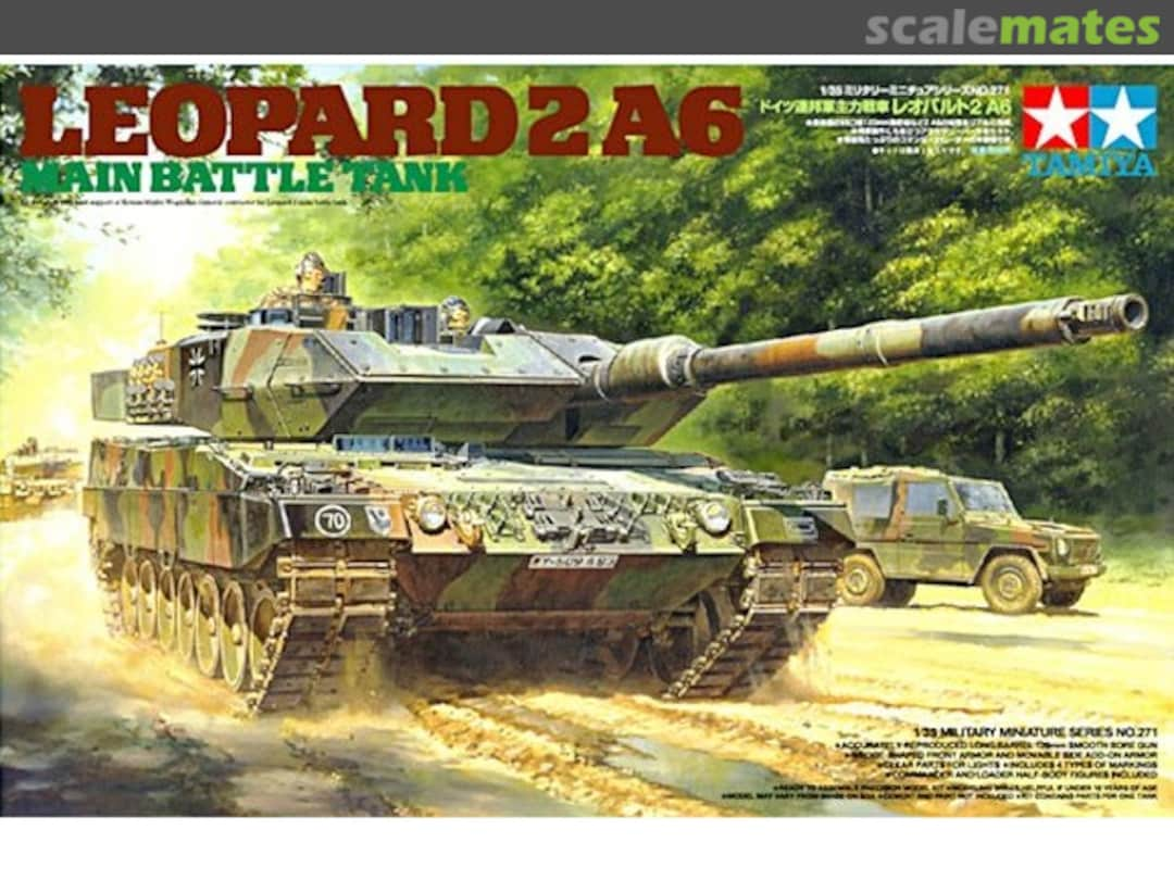 Boxart Leopard 2A6 35271 Tamiya