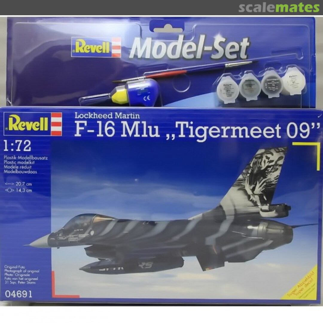 Boxart Lockheed Martin F-16 Mlu "Tigermeet 09" 64691 Revell