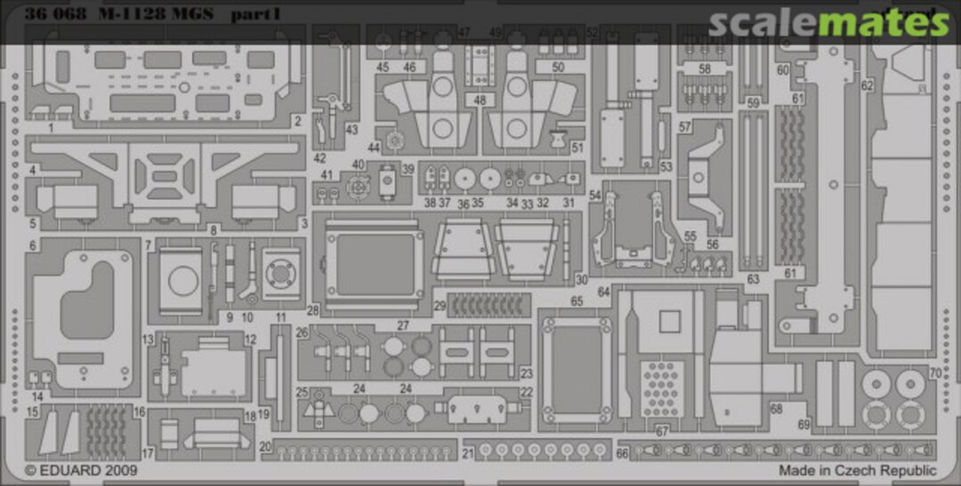 Boxart M-1128 MGS 36068 Eduard