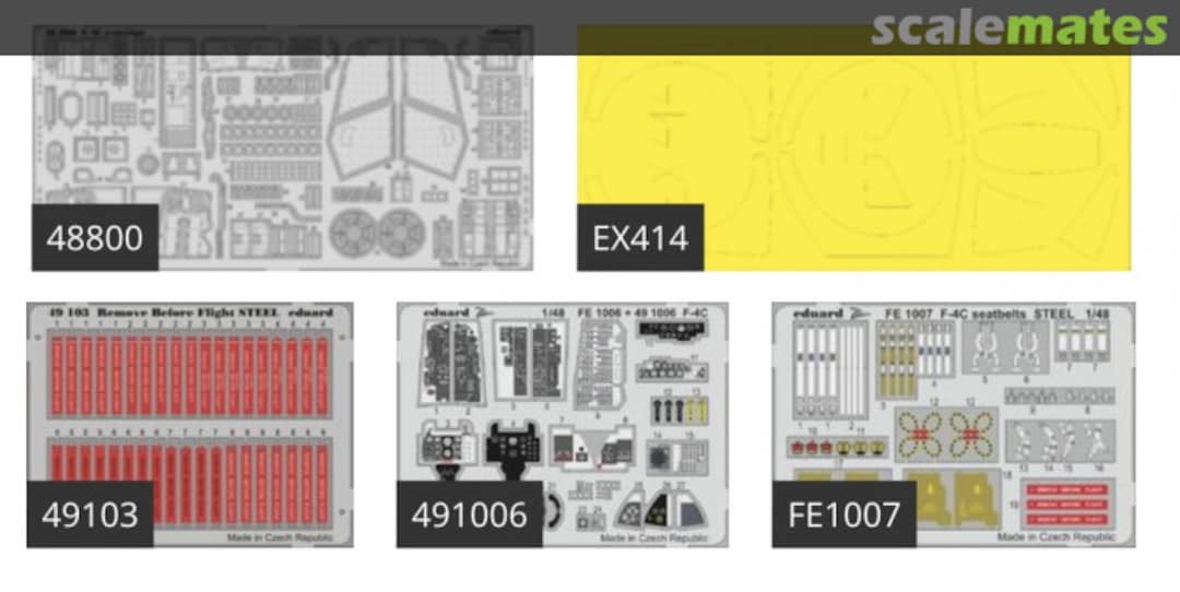 Contents F-4C BIG49231 Eduard