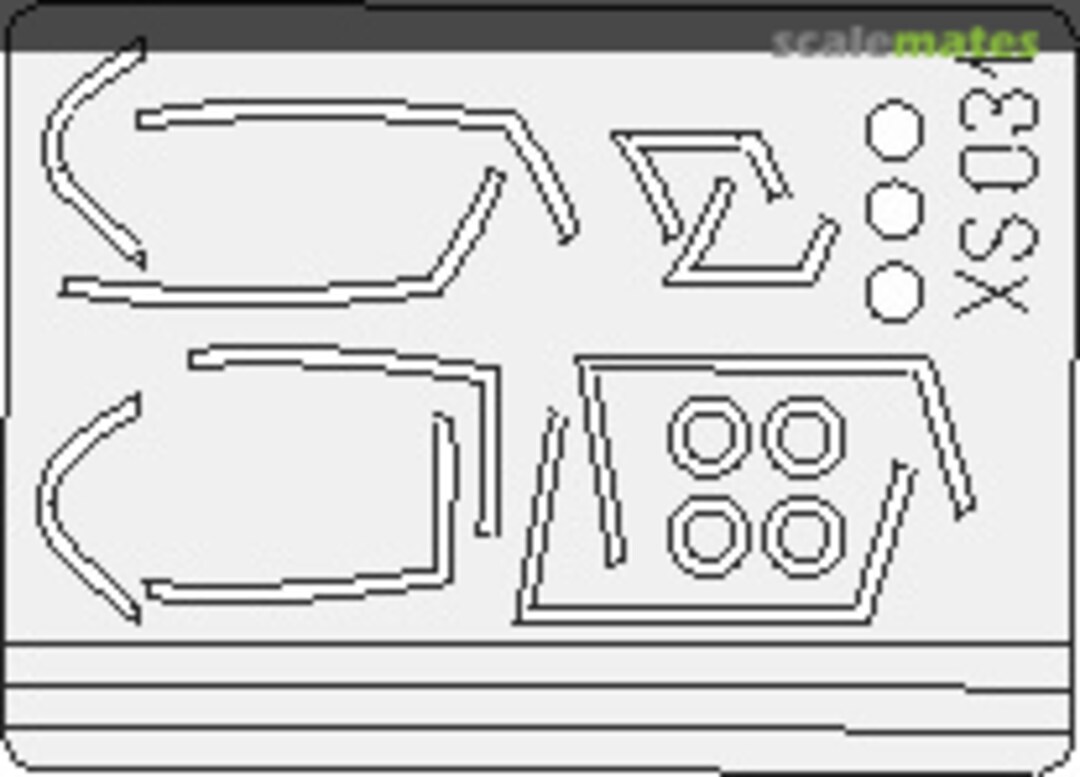 Boxart F-16A/B XS031 Eduard