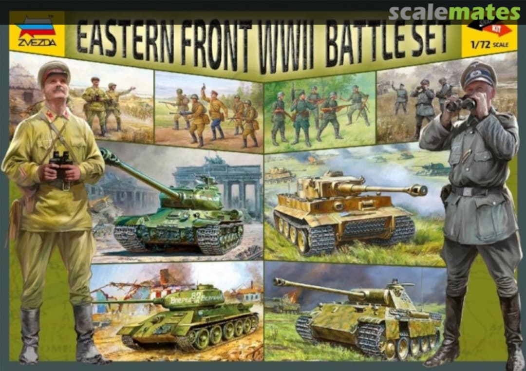 Boxart WWII Eastern Front 5203 Zvezda