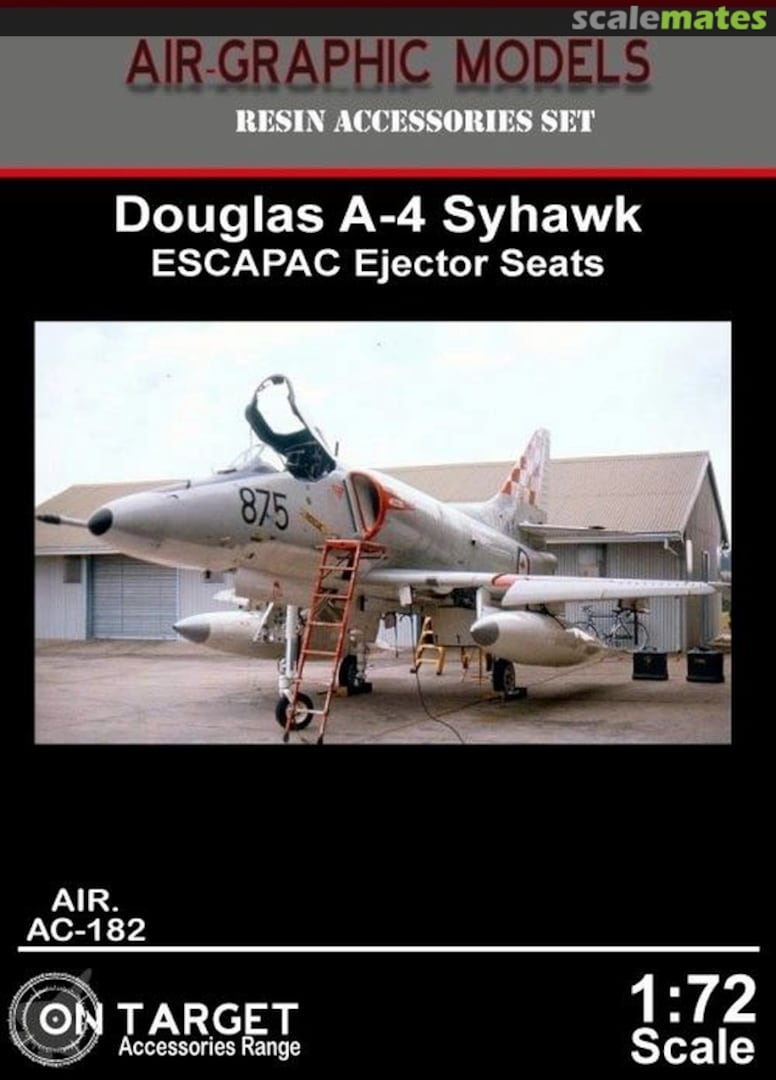 Boxart Douglas ESCAPAC Ejector Seat for A4 skyhawk AIR.AC-182 Air-Graphic Models