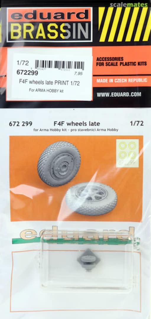 Boxart F4F wheels late 672299 Eduard