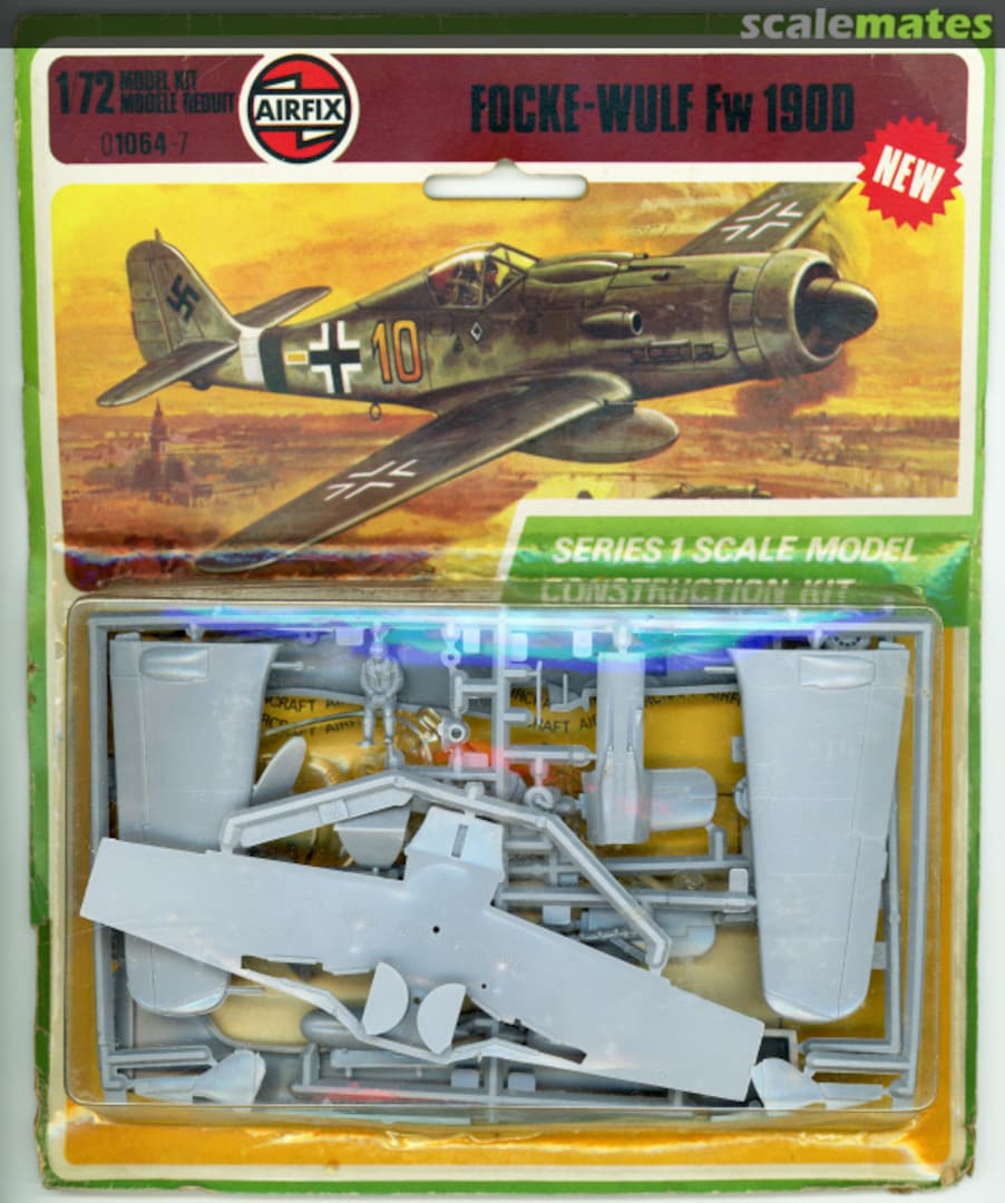 Boxart Focke-Wulf Fw 190D 01064-7 Airfix