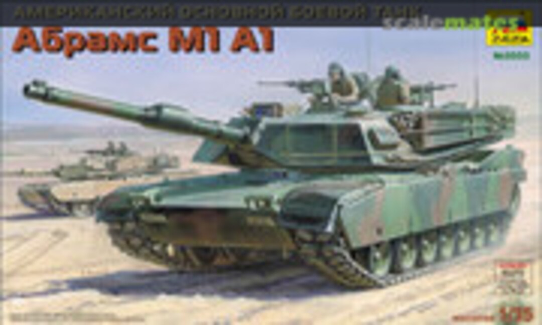 1:35 M1A1 Abrams (Zvezda 3593)