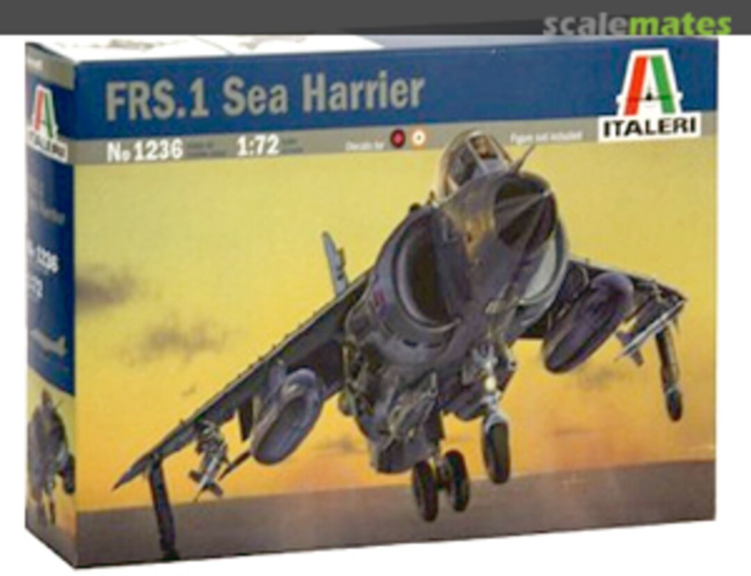 Boxart FRS.1 Sea Harrier 1236 Italeri