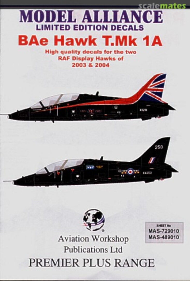 Boxart BAe Hawk T.Mk 1A MAS-729010 Model Alliance